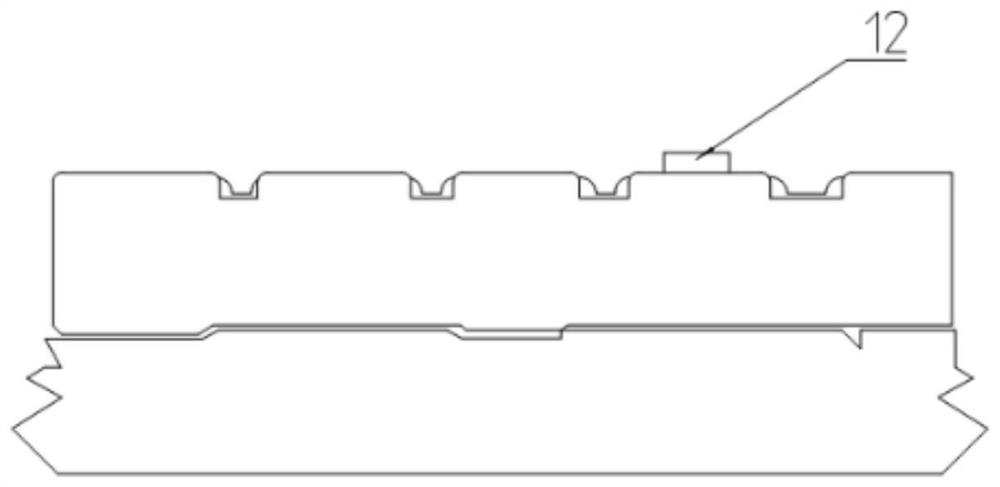 CMOS (complementary metal oxide semiconductor) inverter mold for teaching