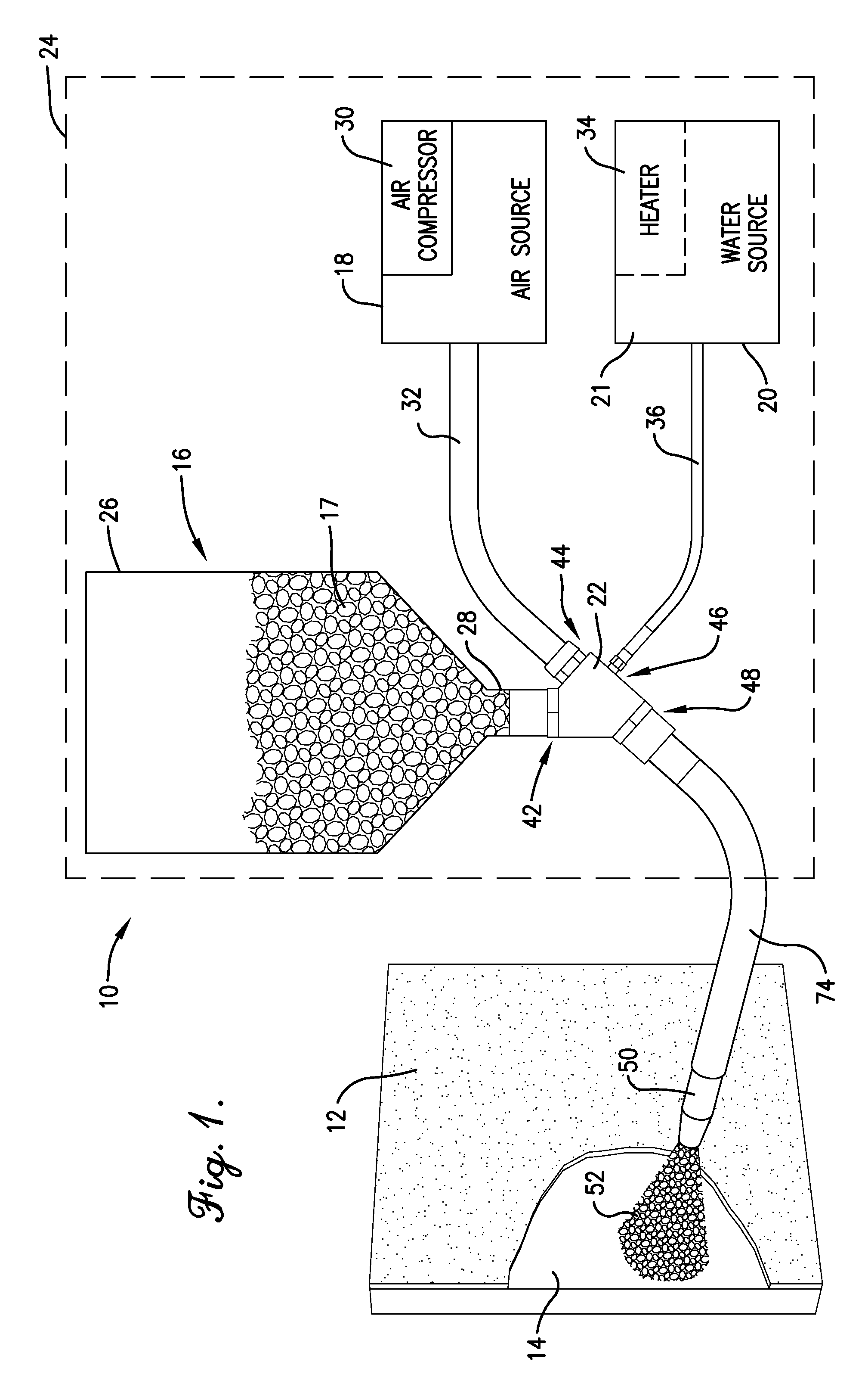 System and method for removing a coating from a substrate