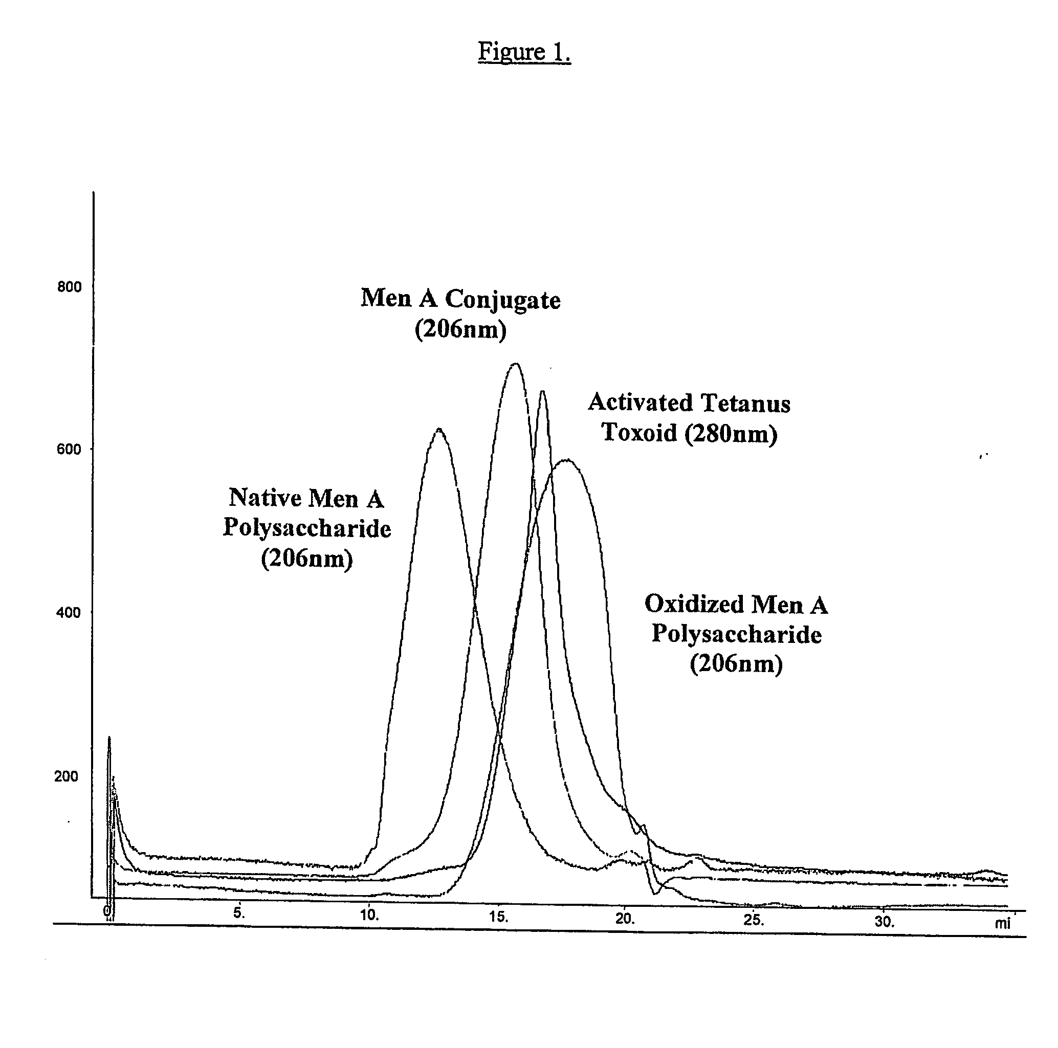 Process for preparing polysaccharide-protein conjugate vaccines