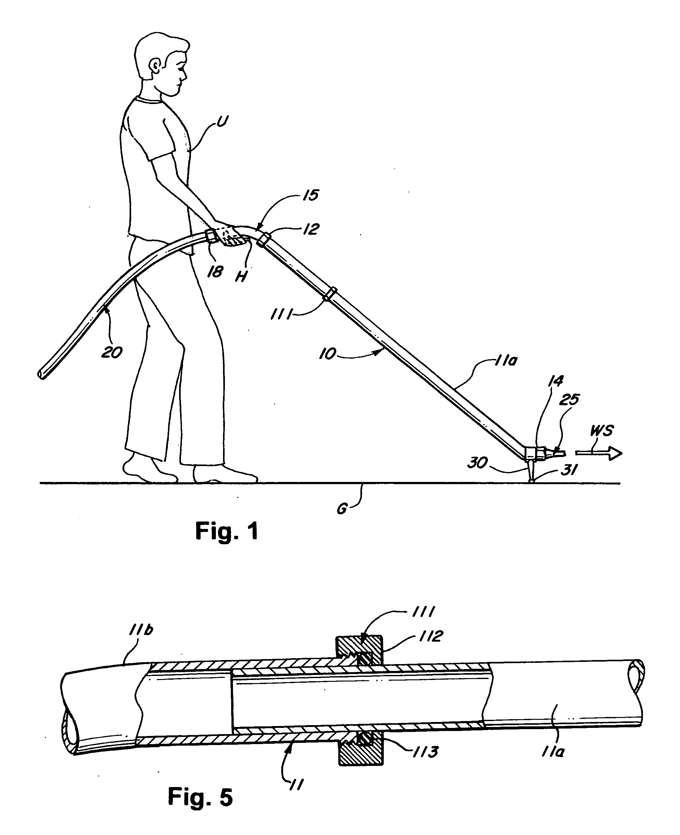 Water jet sweeper