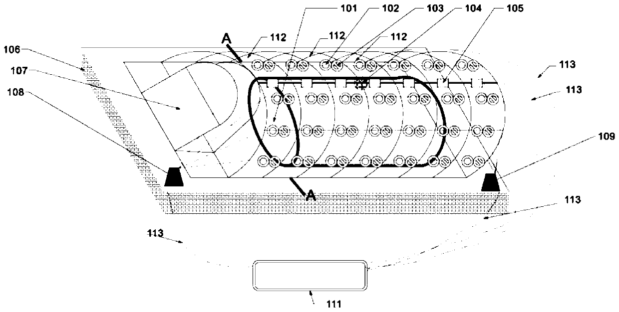 A non-contact gas leak detection system