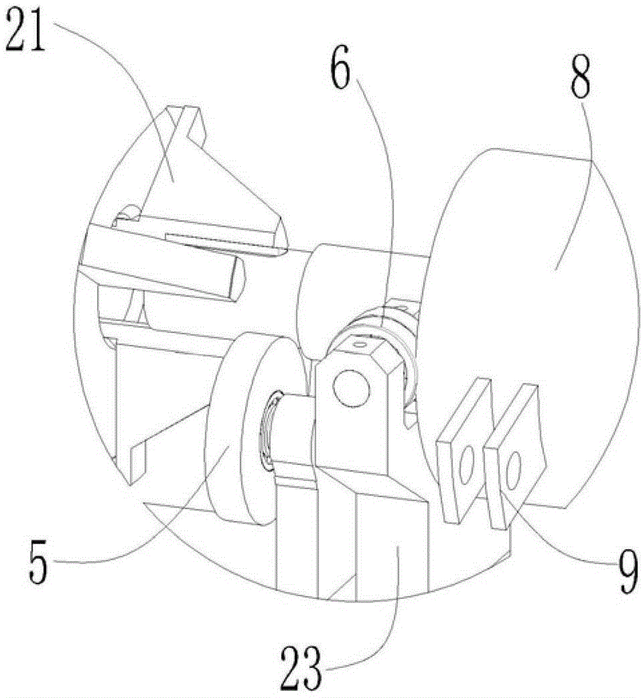 Multifunctional robot flexible tool positioning system for shafts