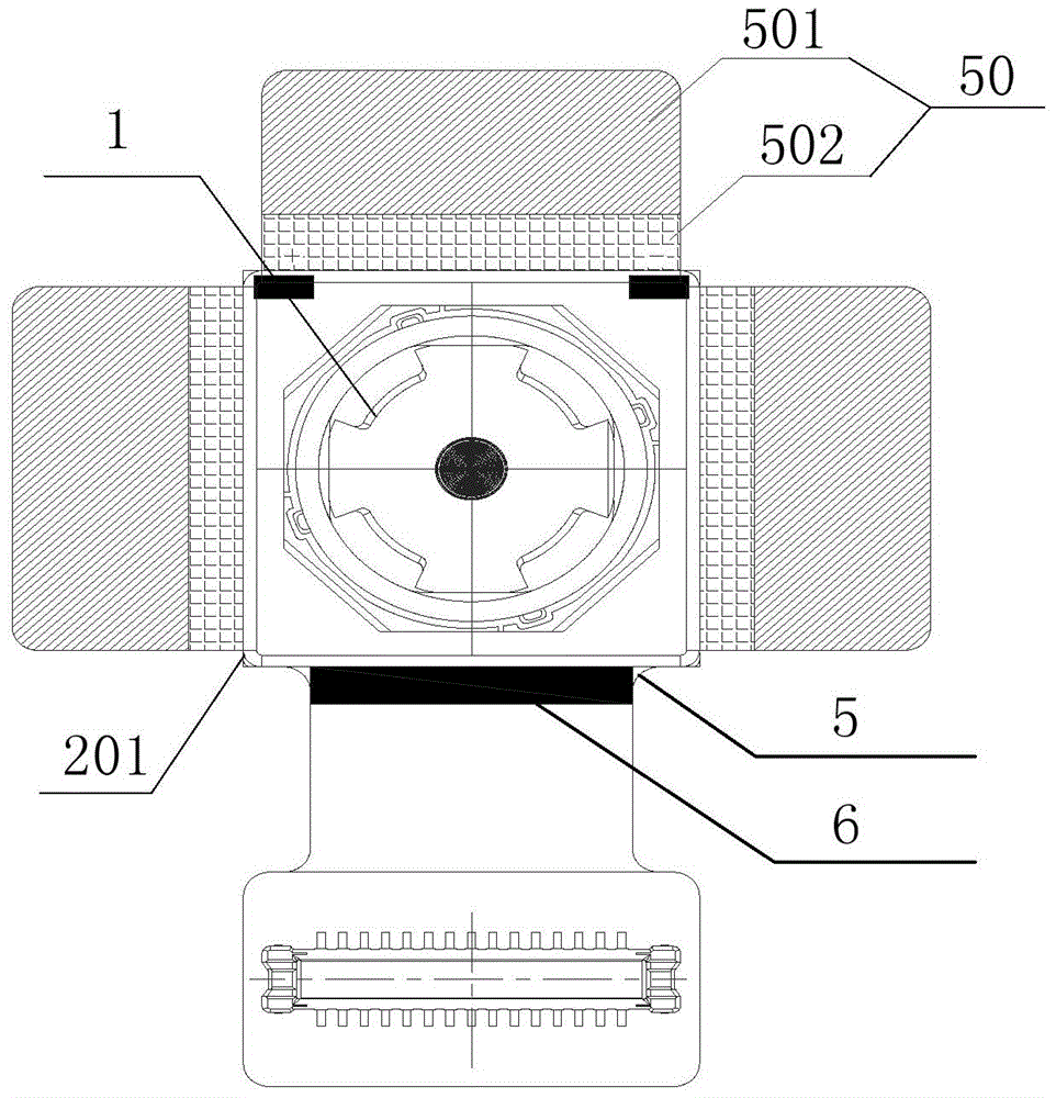 Image pick-up device of mobile phone and mobile phone