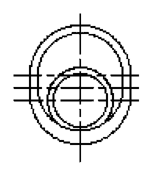 Eccentric check reducer forging method