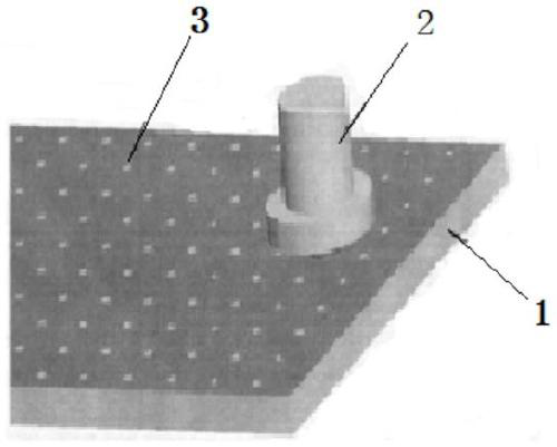 Device and method for efficient stirring for preparing of aluminum matrix composite