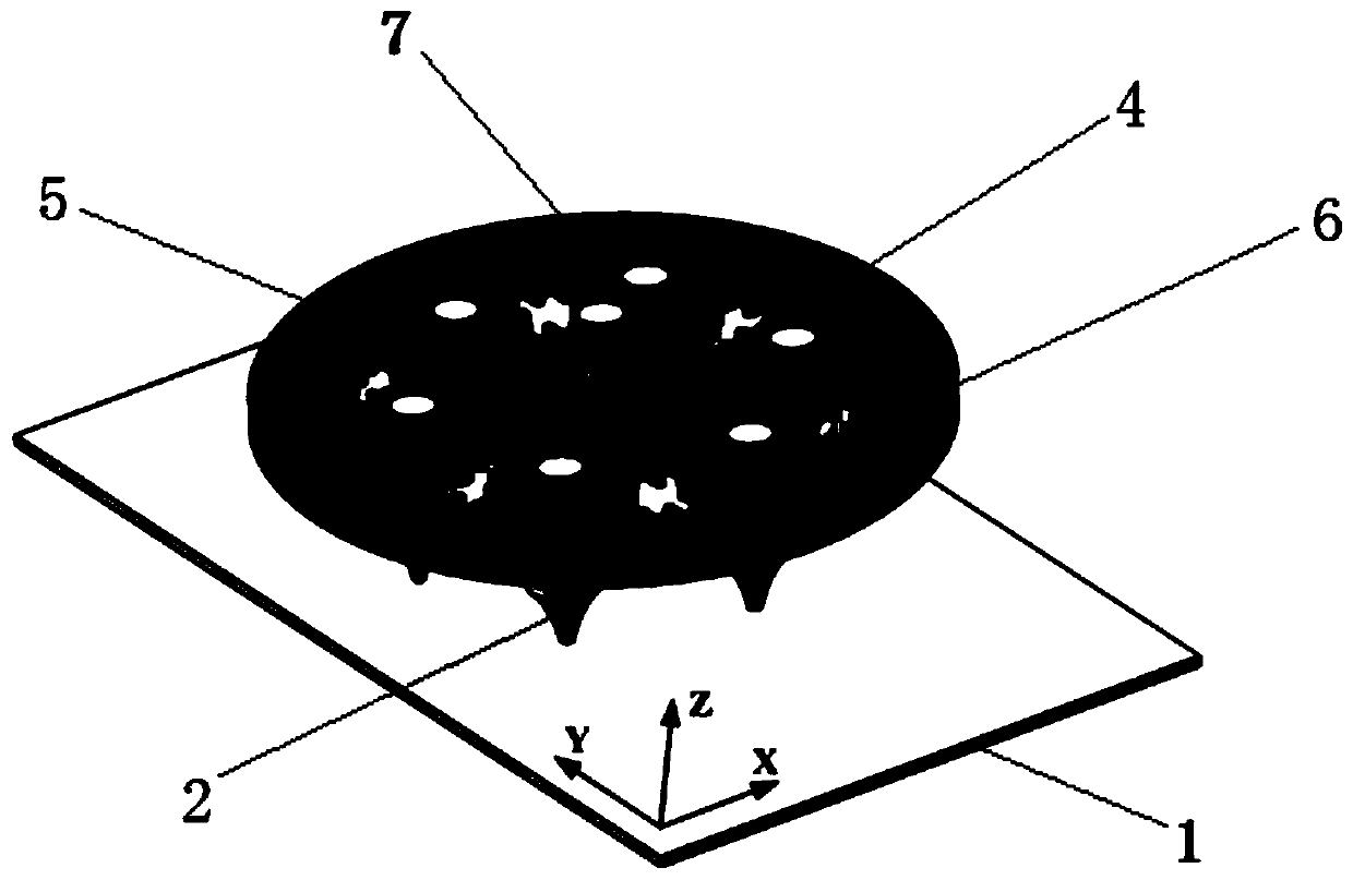 Device and method for efficient stirring for preparing of aluminum matrix composite