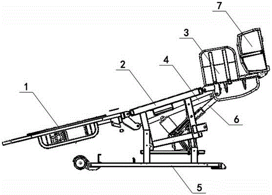 Physiotherapy chair and using method thereof