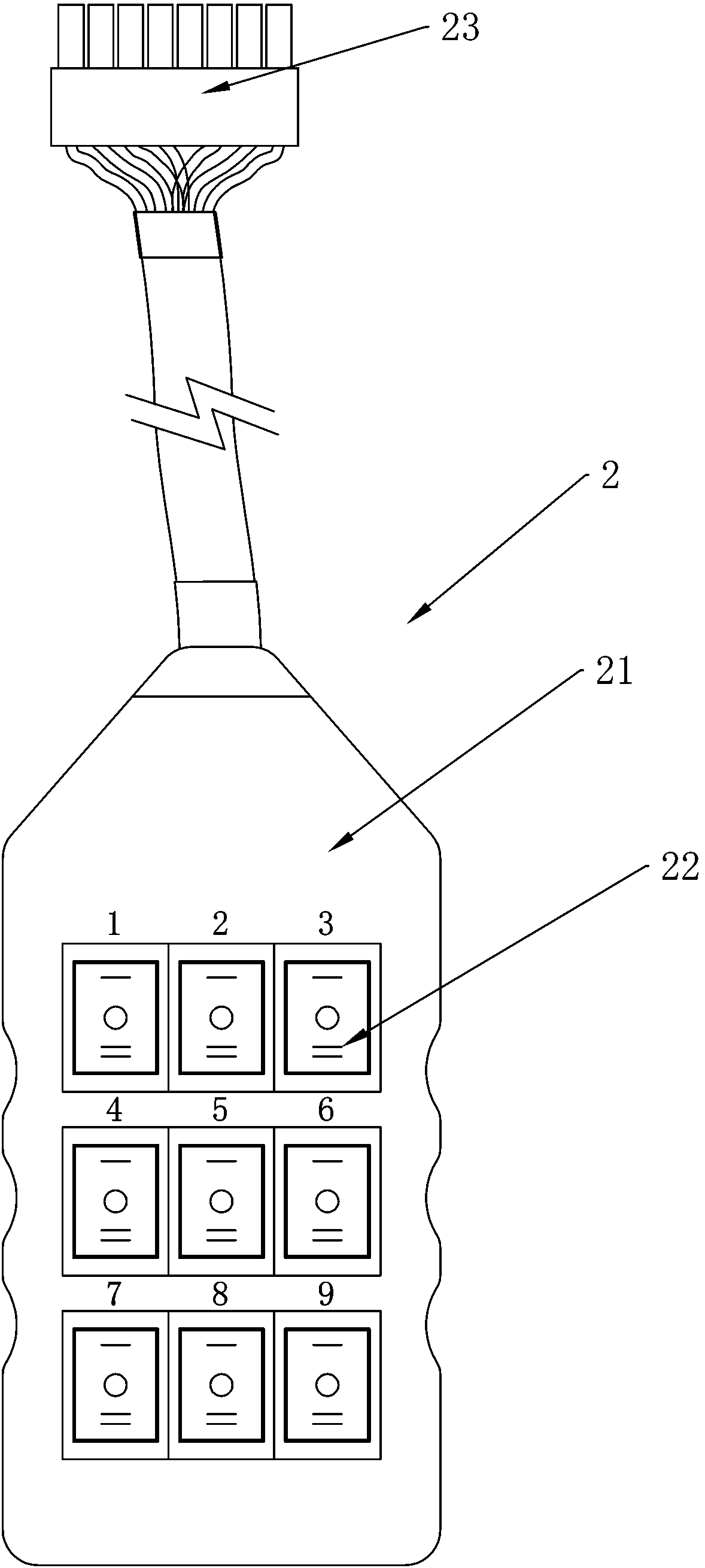 An electromagnetic control system for automobile air suspension