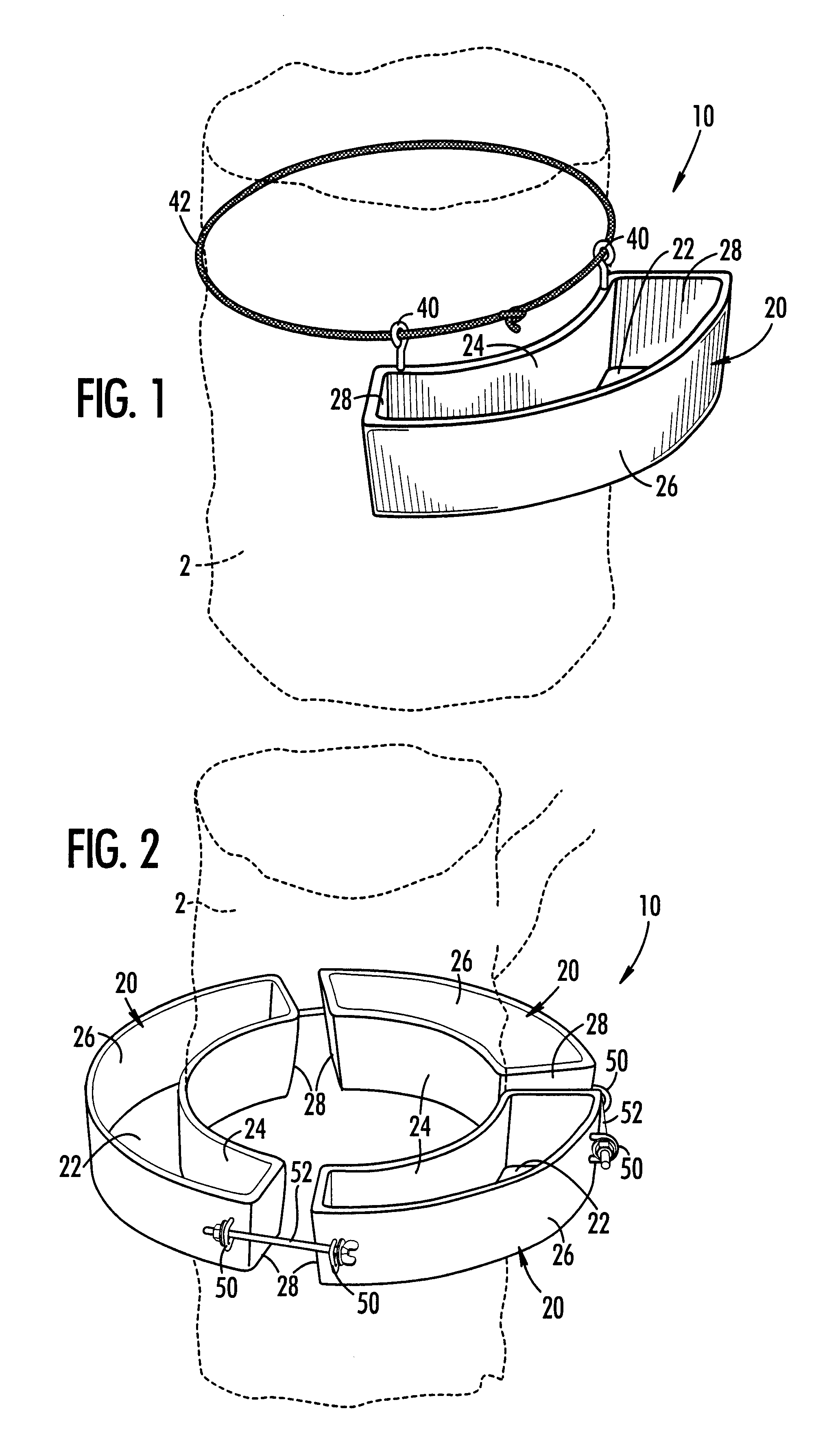 Planter for trees, poles and other vertical surfaces