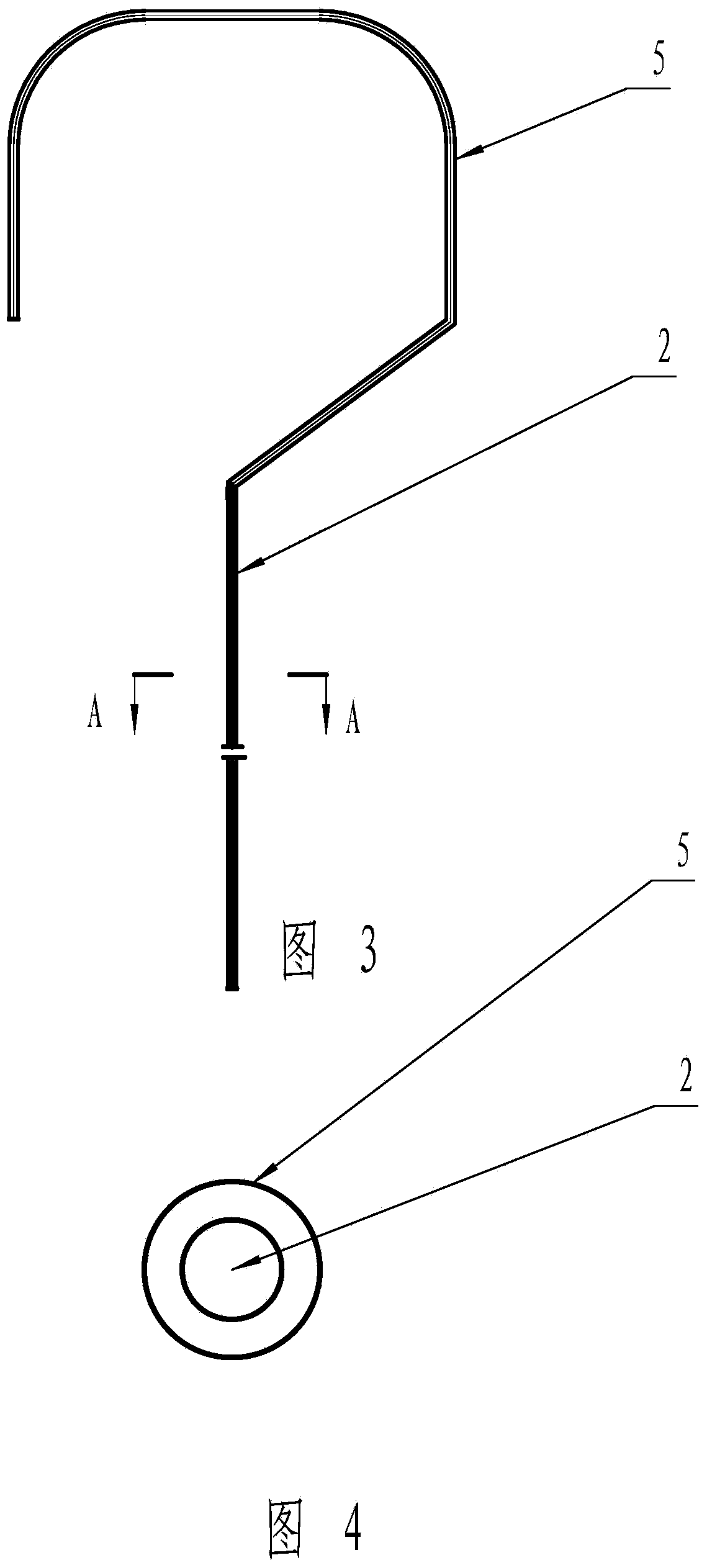 Hernia repair patch and lead-in device for hernia repair patch