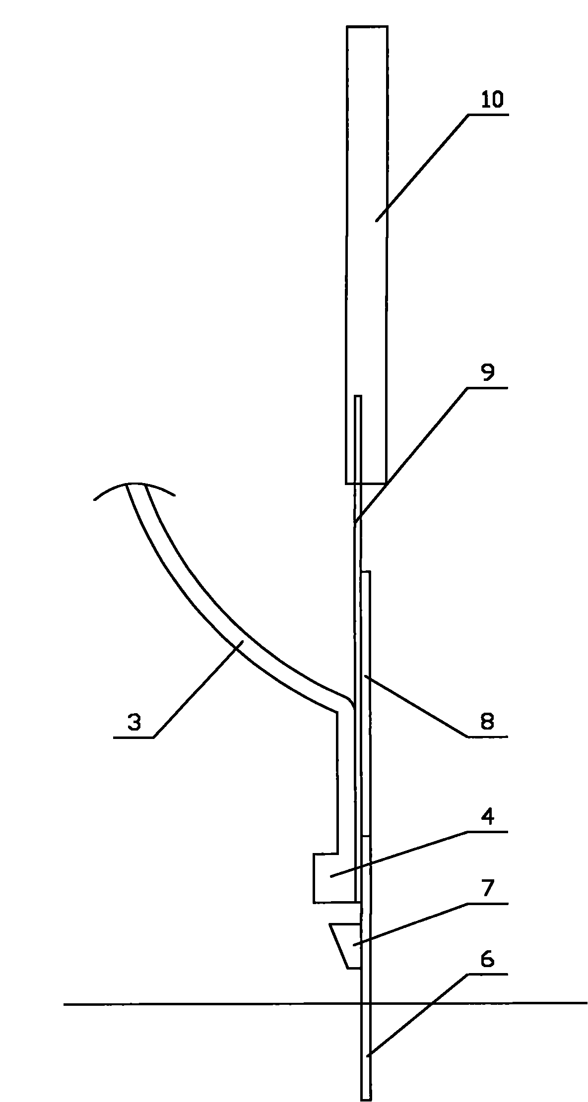 Granular fertilizer application device