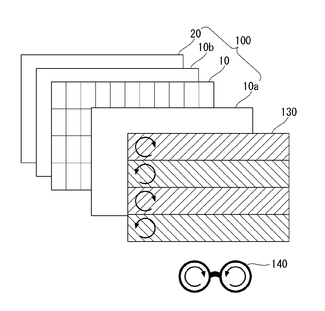 Stereoscopic image display and driving method thereof