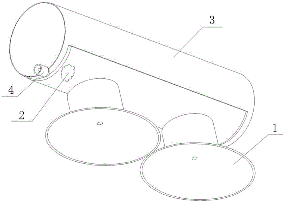 Suction cup arm cover for self-rescue climbing of ship overturning