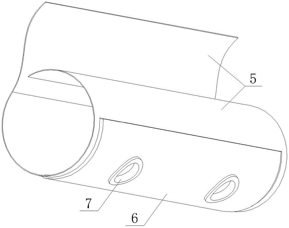 Suction cup arm cover for self-rescue climbing of ship overturning