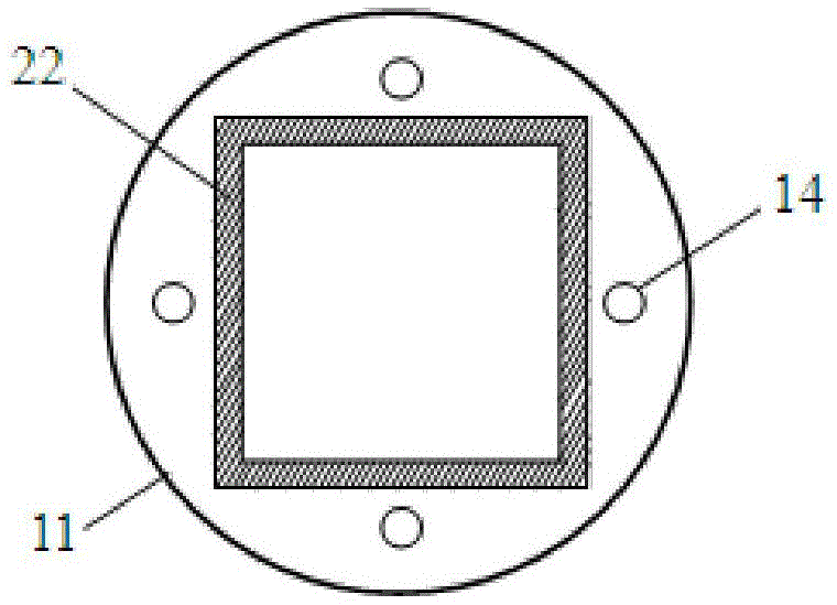 Device and method for preparing true triaxial remolded sample by utilizing vacuum preloading