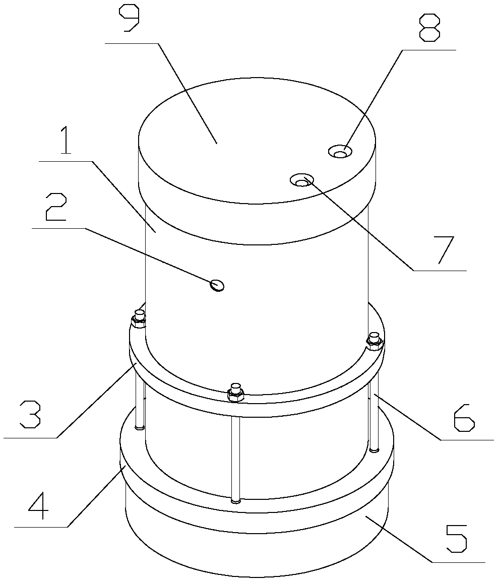 Continuous oil slurry static separation device, system and method