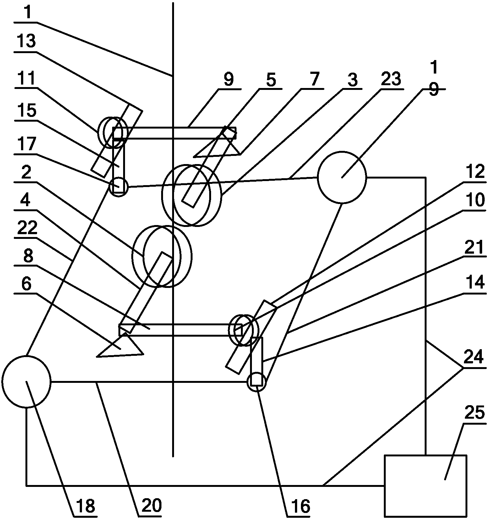 Twisting-angle-adjustable optical fiber twisting apparatus and optical fiber twisting method