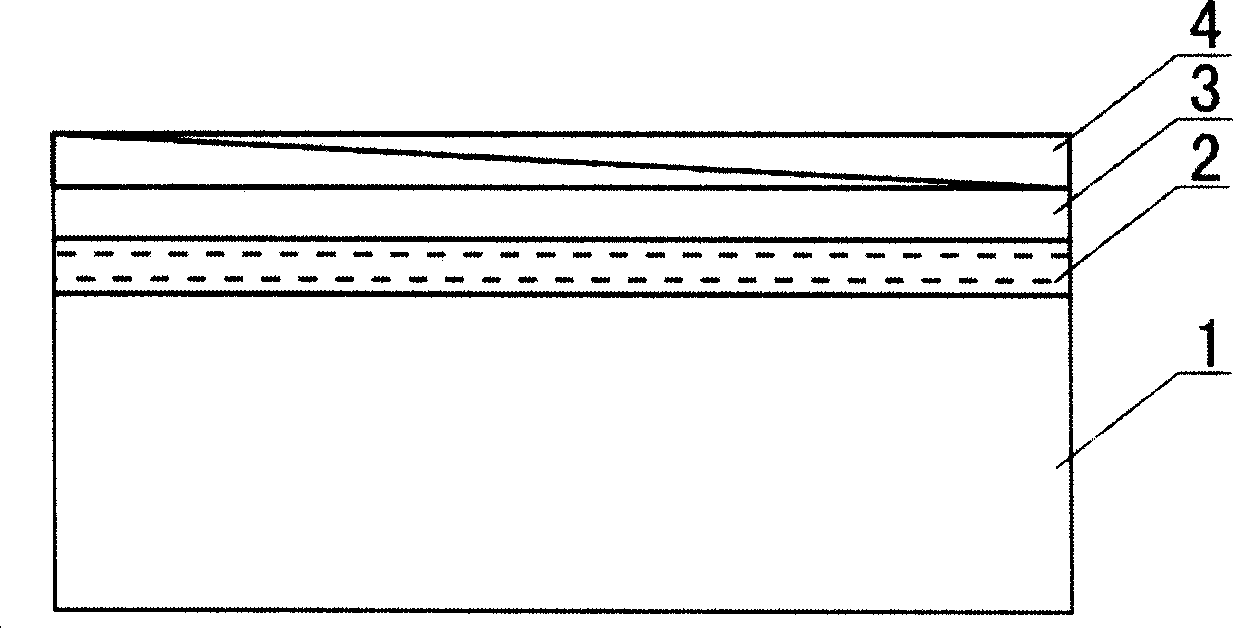 Silicon thin-film photocell electric pole pattern and etching method