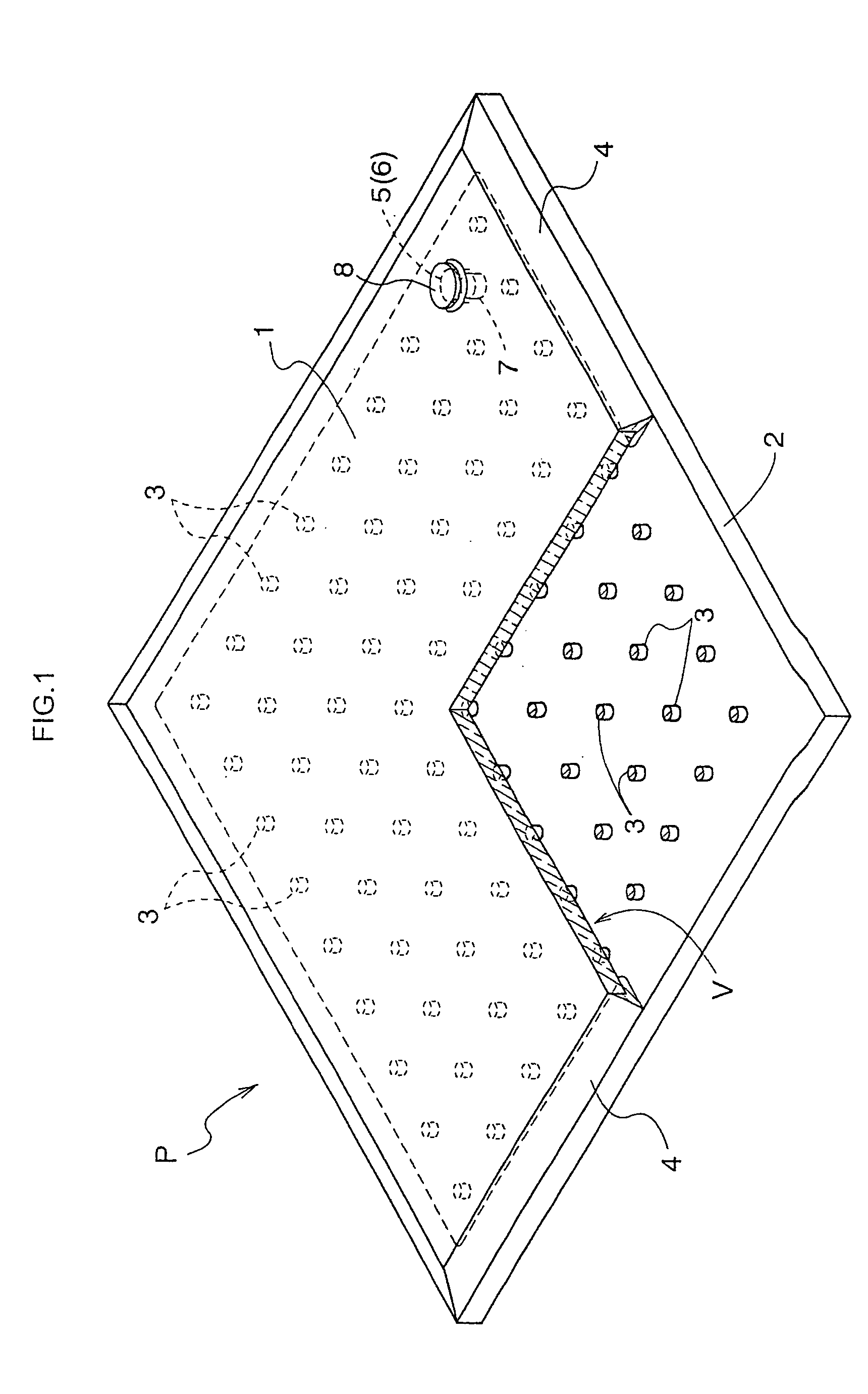 Glass panel and method of manufacturing the glass panel