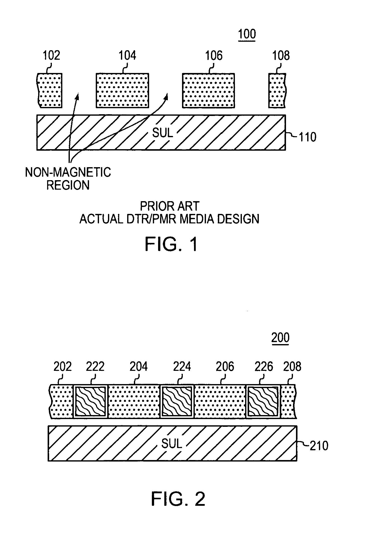 Recording disk with antiferromagnetically coupled multilayer ferromagnetic island disposed in trench between discrete tracks