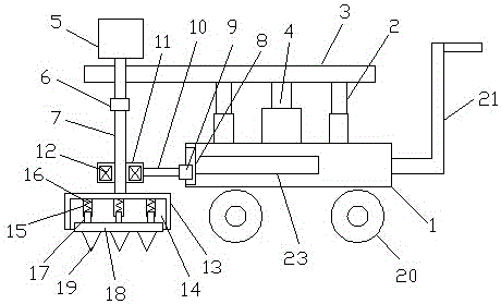 Road and bridge deicing machine