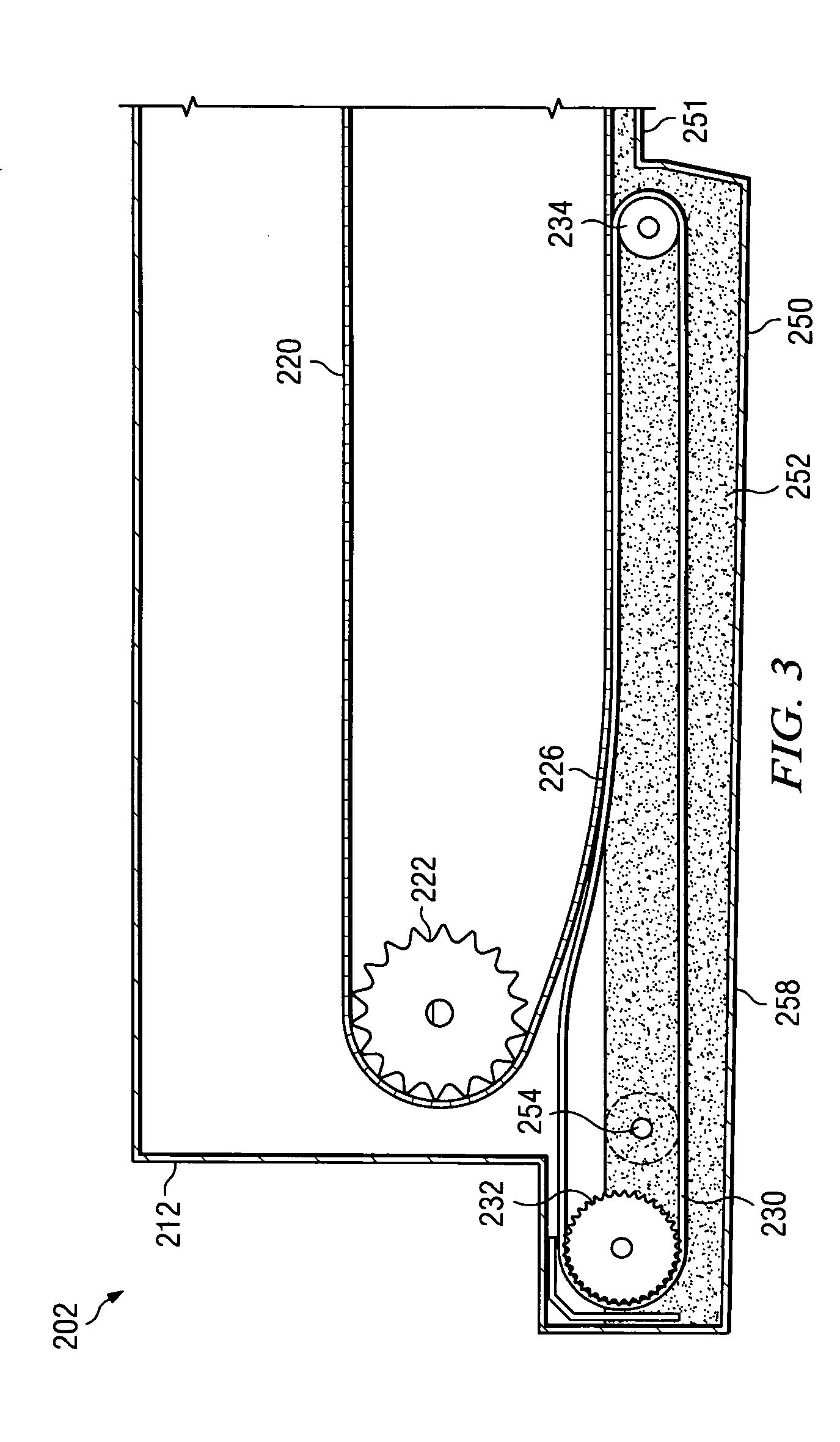 Single mold form fryer with product centering elements