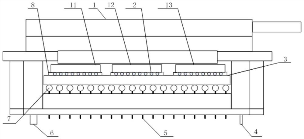 Bare chip KGD screening method based on adapter substrate