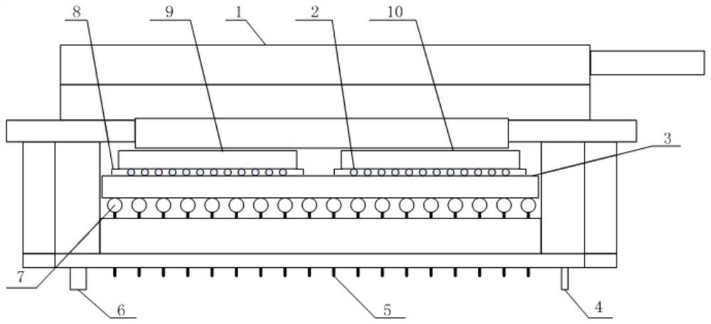 Bare chip KGD screening method based on adapter substrate