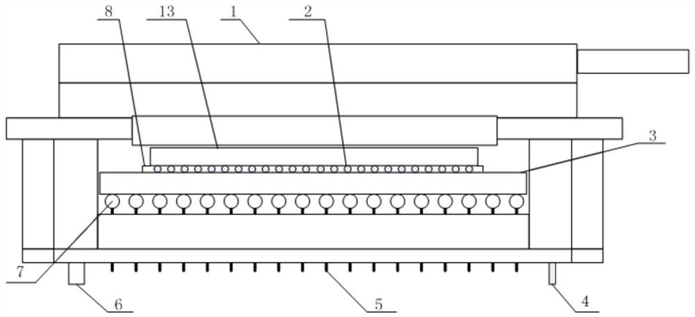 Bare chip KGD screening method based on adapter substrate