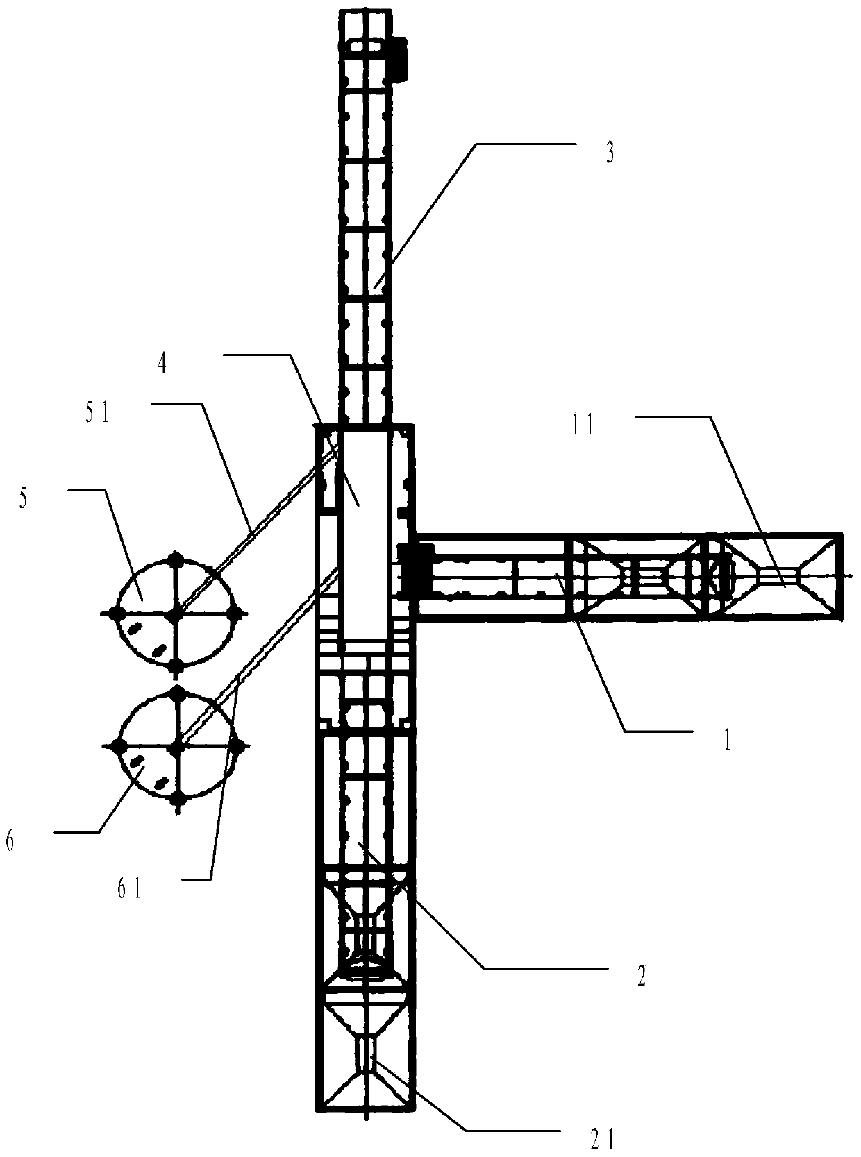 Emulsified asphalt blending device