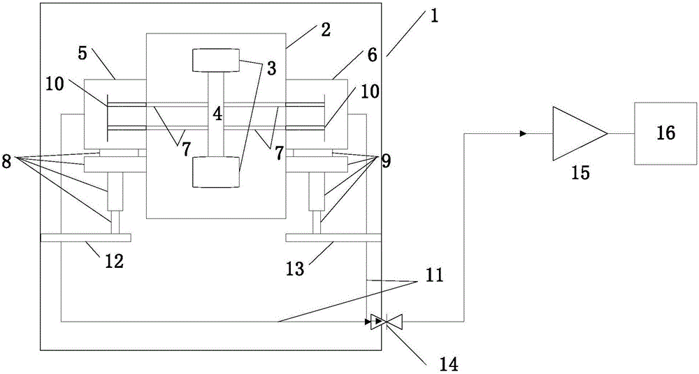 Direct contact type stretching deformation measuring system and method in high-temperature oxygen-free environment