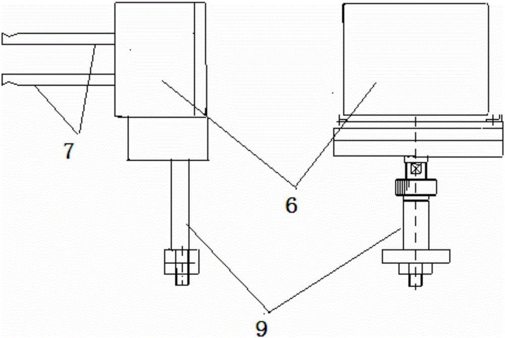 Direct contact type stretching deformation measuring system and method in high-temperature oxygen-free environment