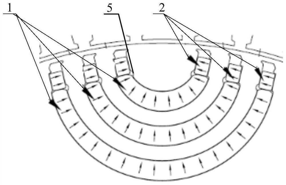 Electric automobile, permanent magnet motor and hybrid rotor punching sheet thereof