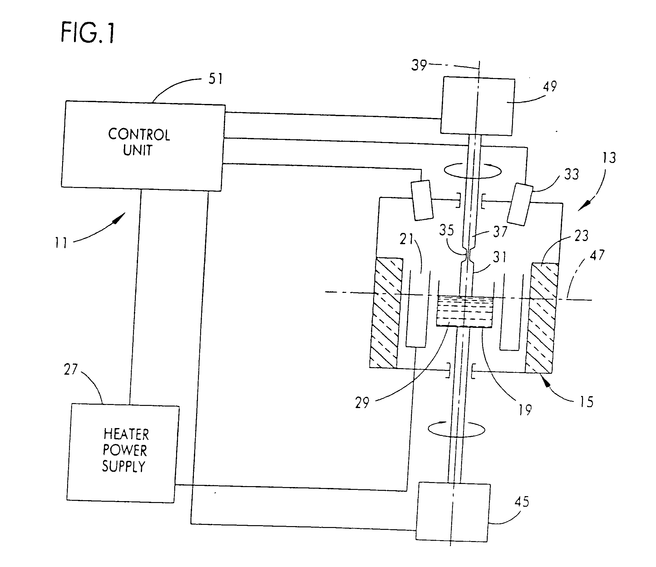 Method to monitor and control the crystal cooling or quenching rate by measuring crystal surface temperature