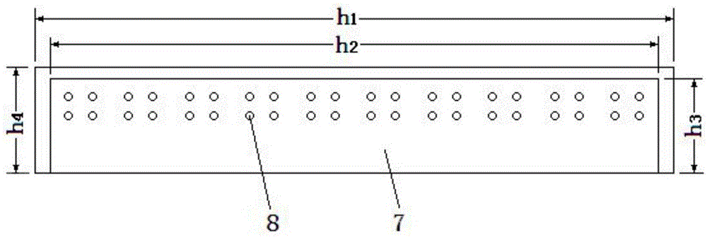 Separation type shearing knife