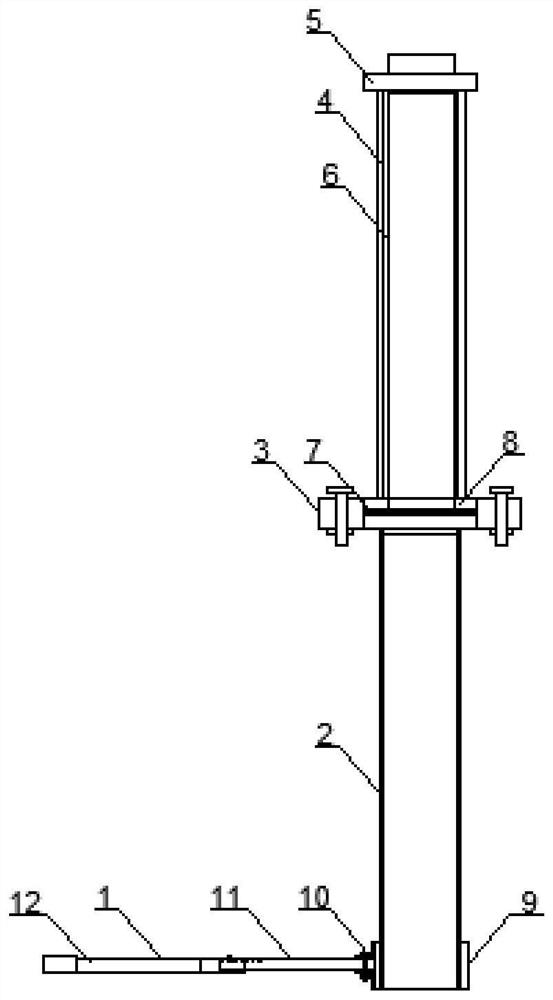 Concrete spray pipe for building construction