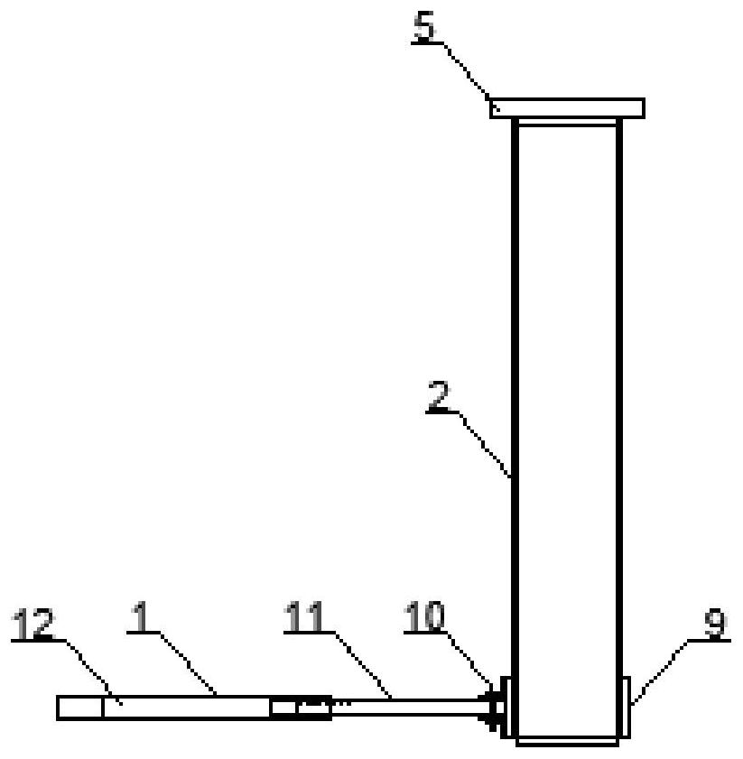 Concrete spray pipe for building construction