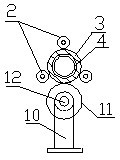 A process method and device for manufacturing polymer ceramic pipeline lining