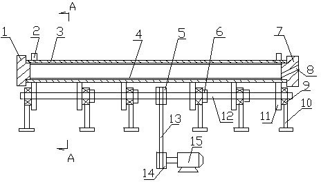 A process method and device for manufacturing polymer ceramic pipeline lining