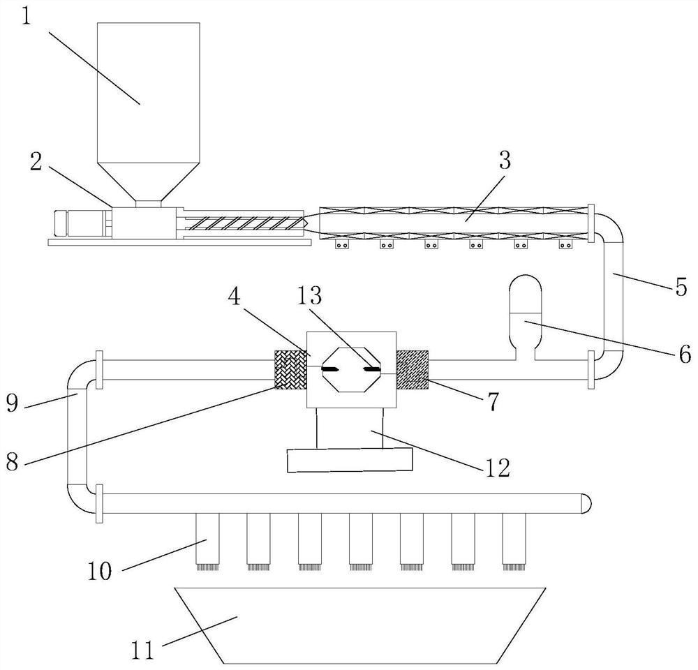 Continuous plasma blasting dehydration system