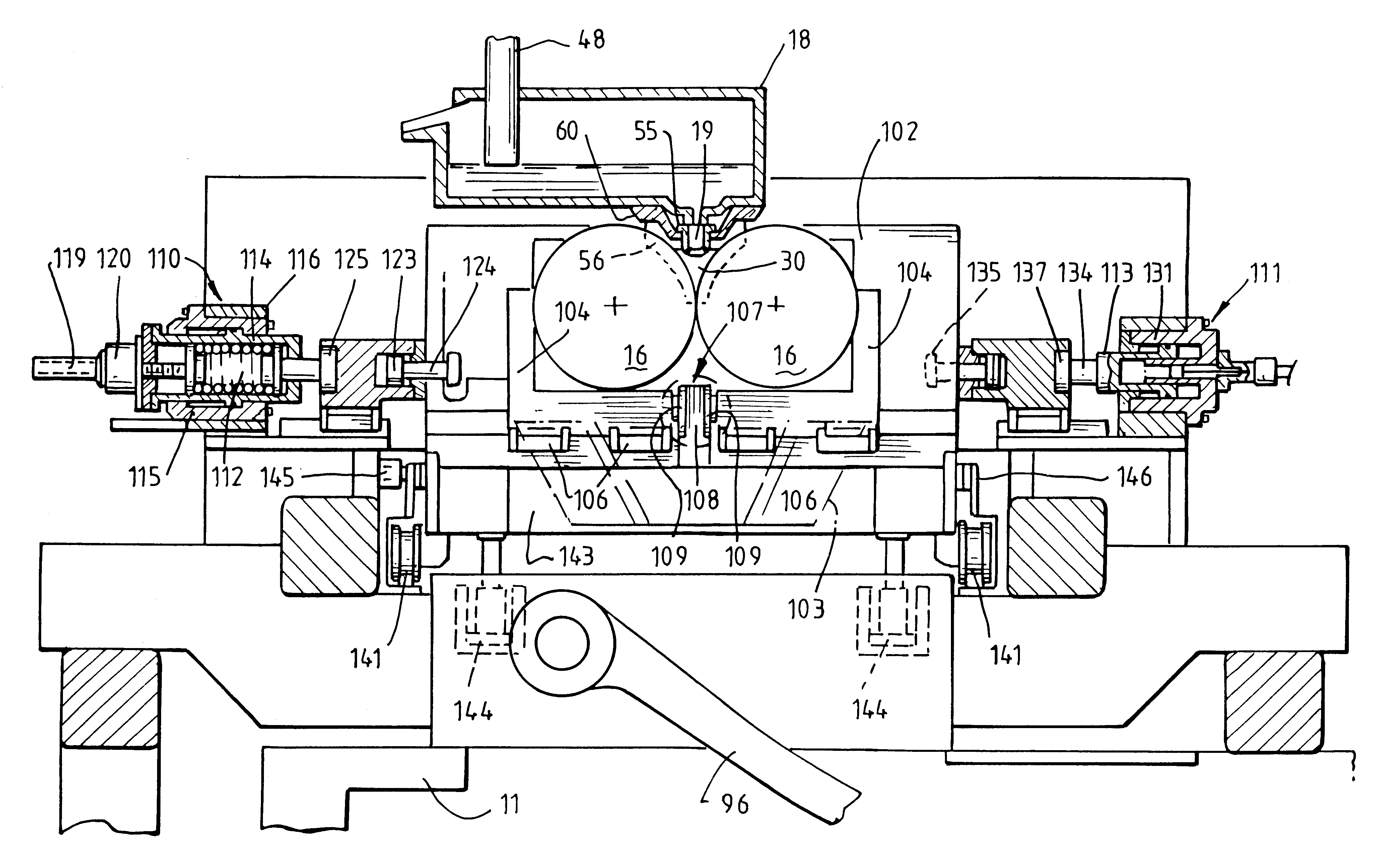 Strip casting apparatus