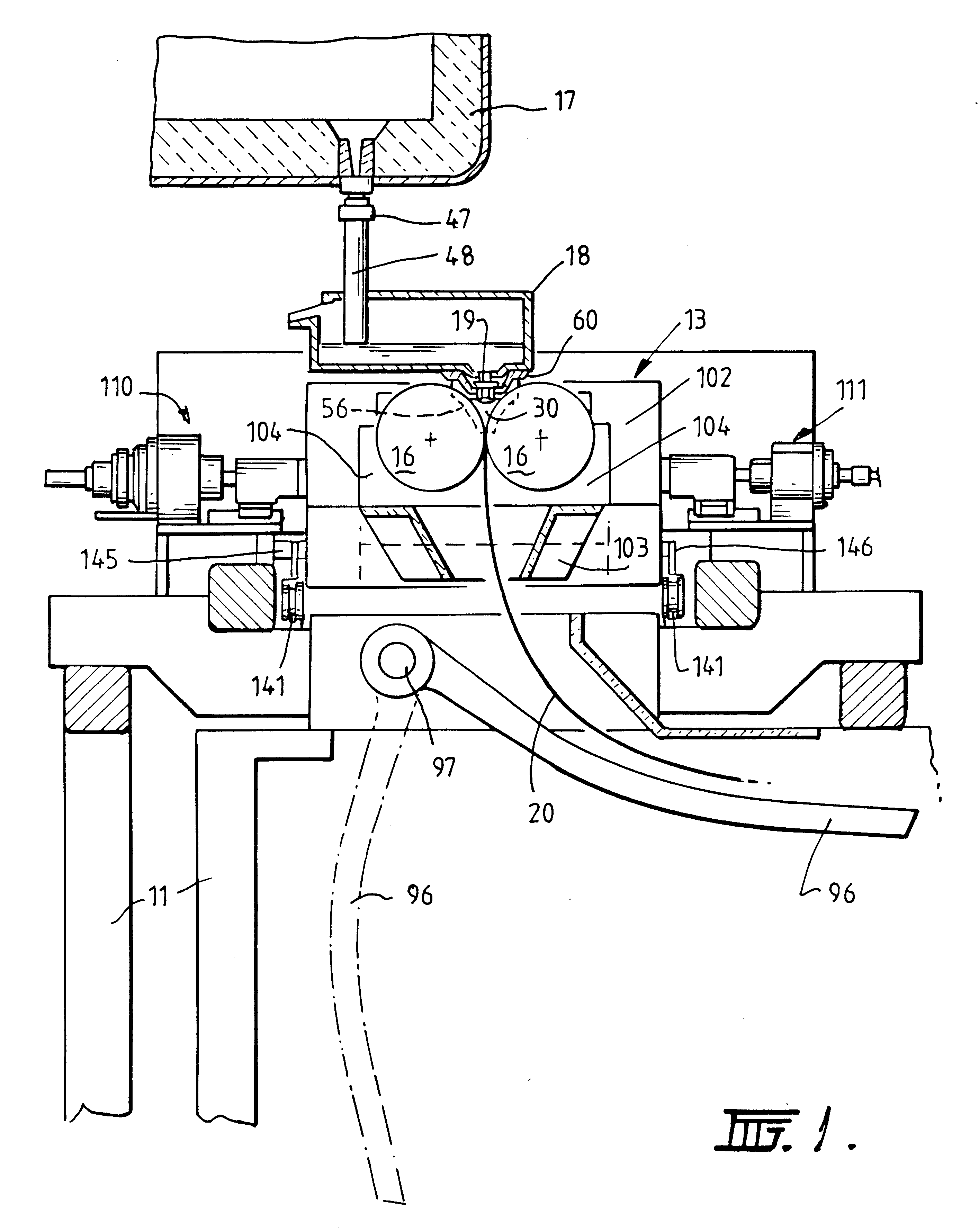 Strip casting apparatus