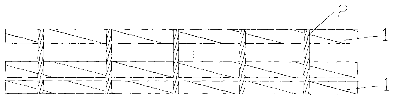 Elastic fabric with composite mesh layers