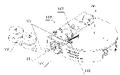 Walking winding machine