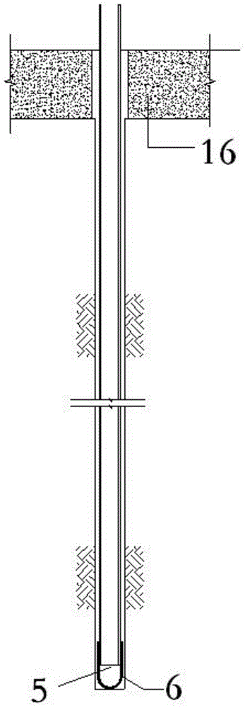 Steel flower pipe segmented grouting system and construction method thereof