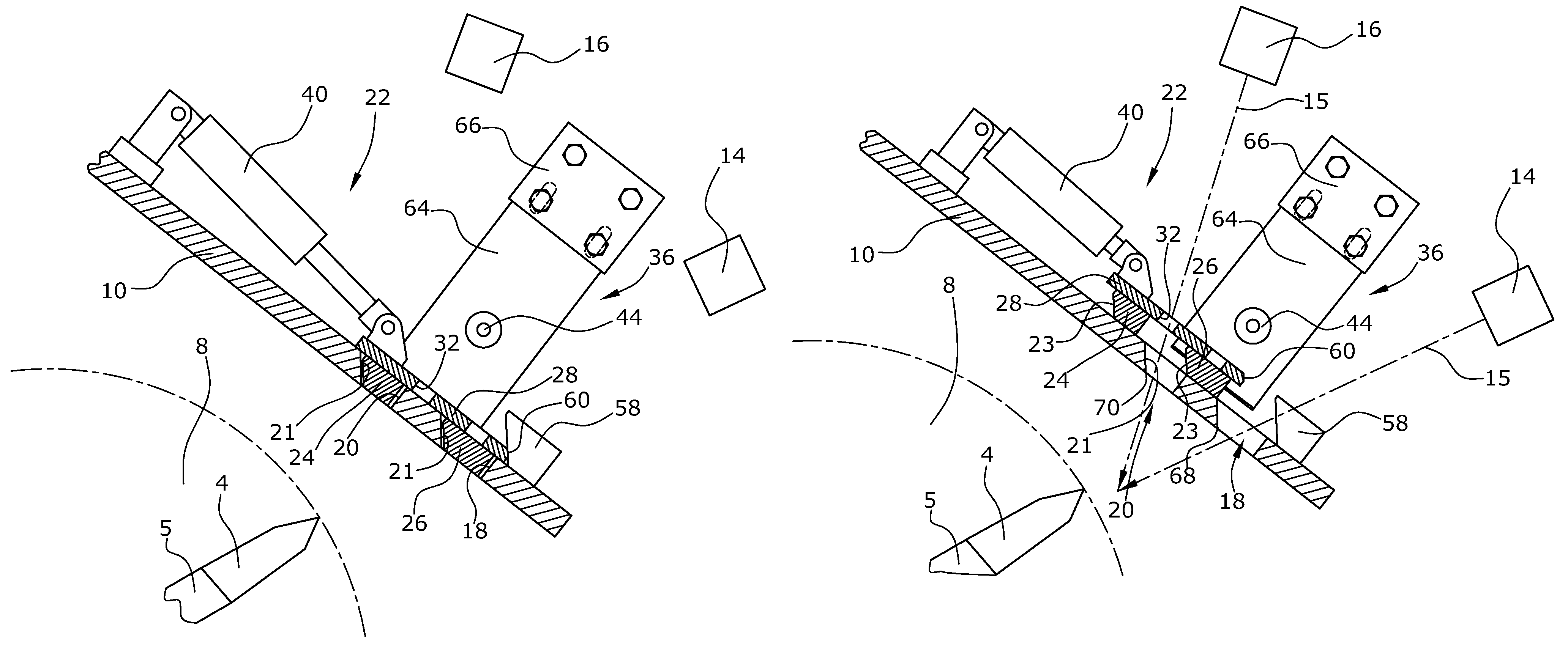 Drum housing for a working drum of a construction machine or mining machine, construction machine or mining machine, as well as method for monitoring the condition of a working drum of a construction machine or mining machine