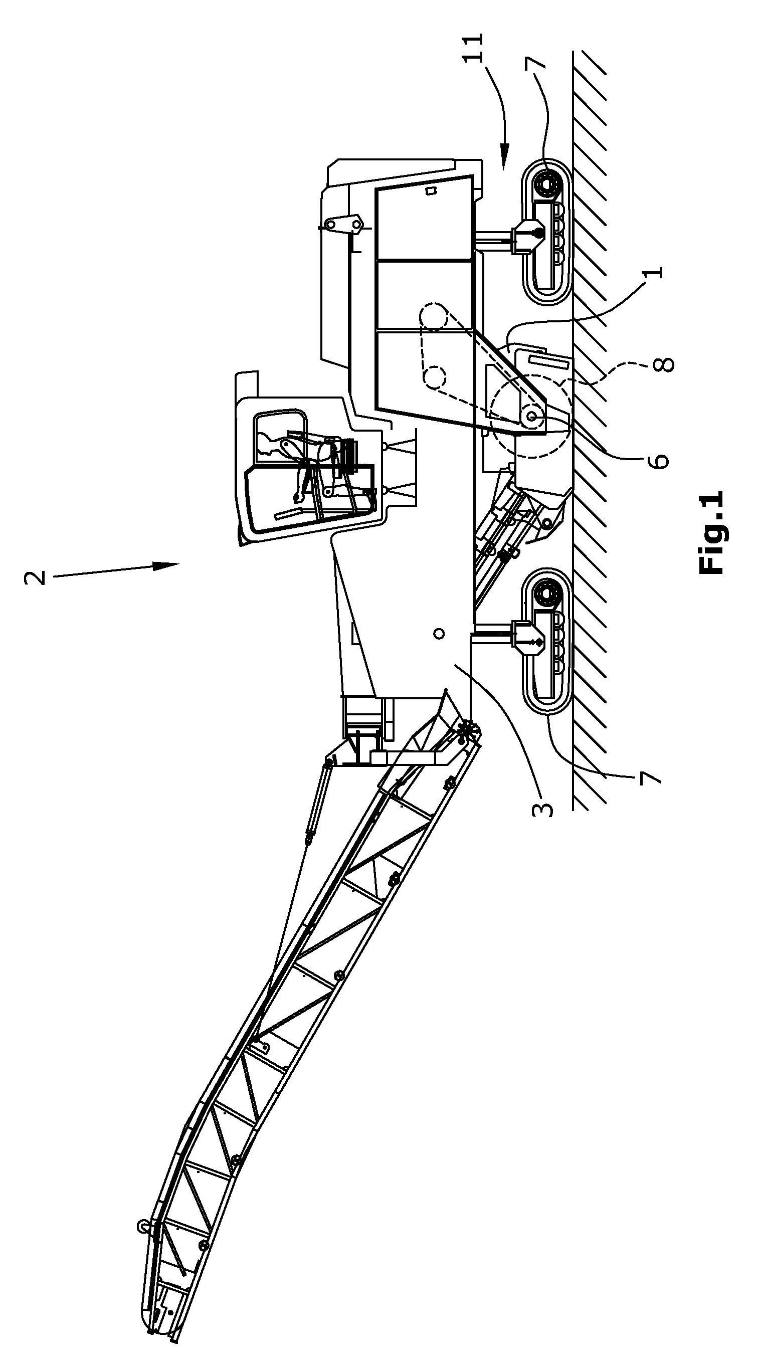 Drum housing for a working drum of a construction machine or mining machine, construction machine or mining machine, as well as method for monitoring the condition of a working drum of a construction machine or mining machine