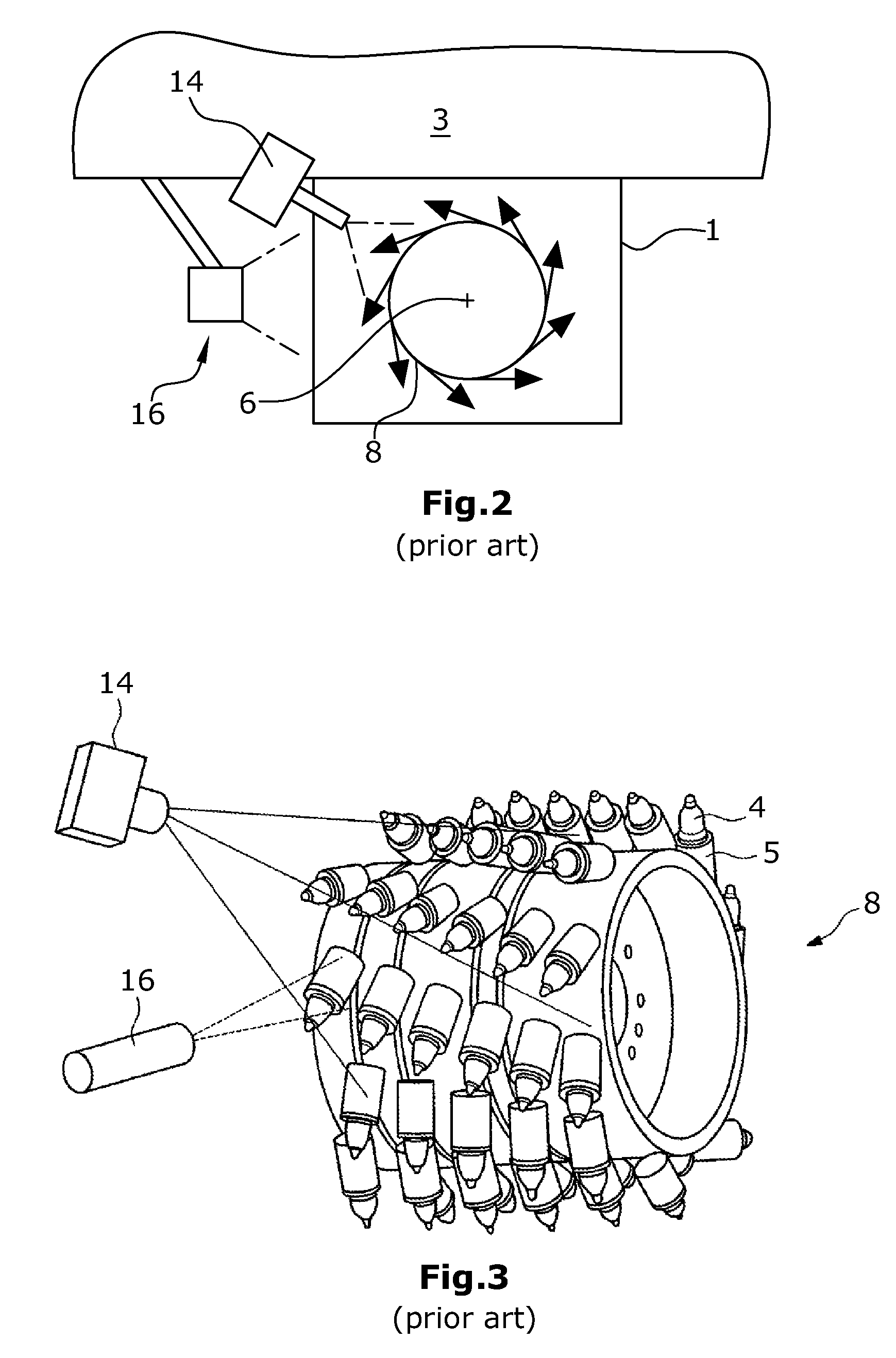 Drum housing for a working drum of a construction machine or mining machine, construction machine or mining machine, as well as method for monitoring the condition of a working drum of a construction machine or mining machine