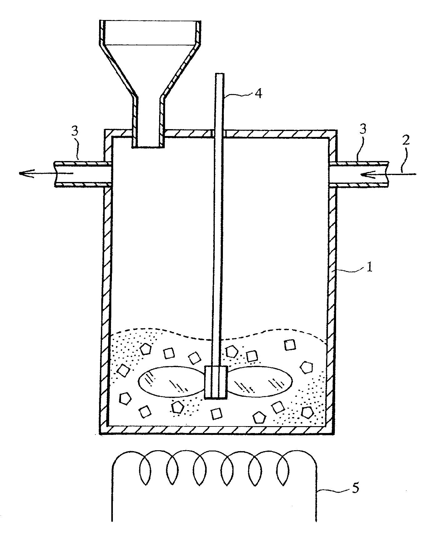 Catalyst and method for thermal decomposition of organic substance and method for producing such catalyst