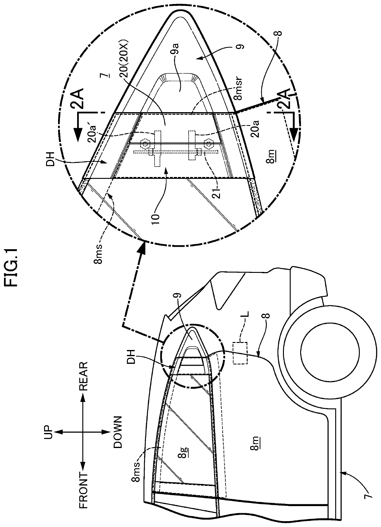 Door handle device for vehicle